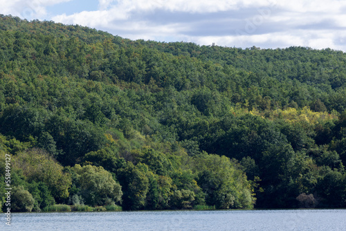 Autumn view of Pchelina Reservoir, Bulgaria