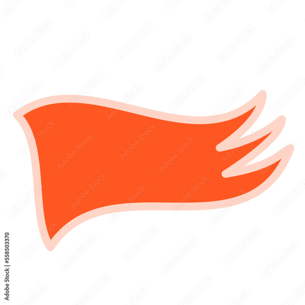 Triangular Waving Flag Set Icon Triangular Waving Flag Set Icon