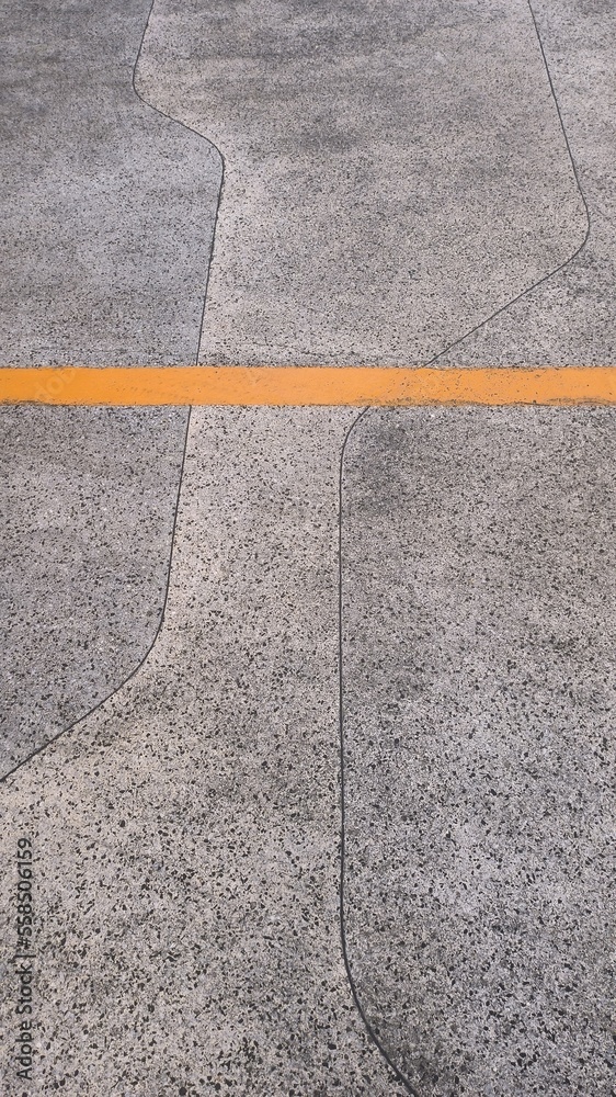 Fototapeta premium yellow road