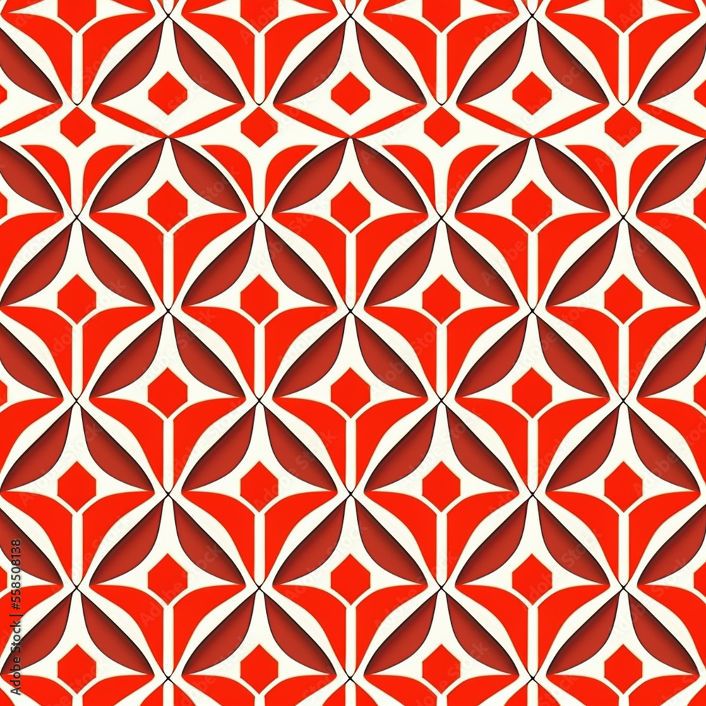 seamless pattern with red hearts seamless pattern with red hearts