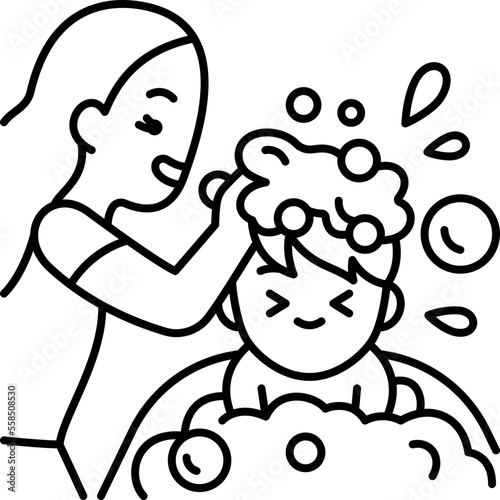 bathing  icon