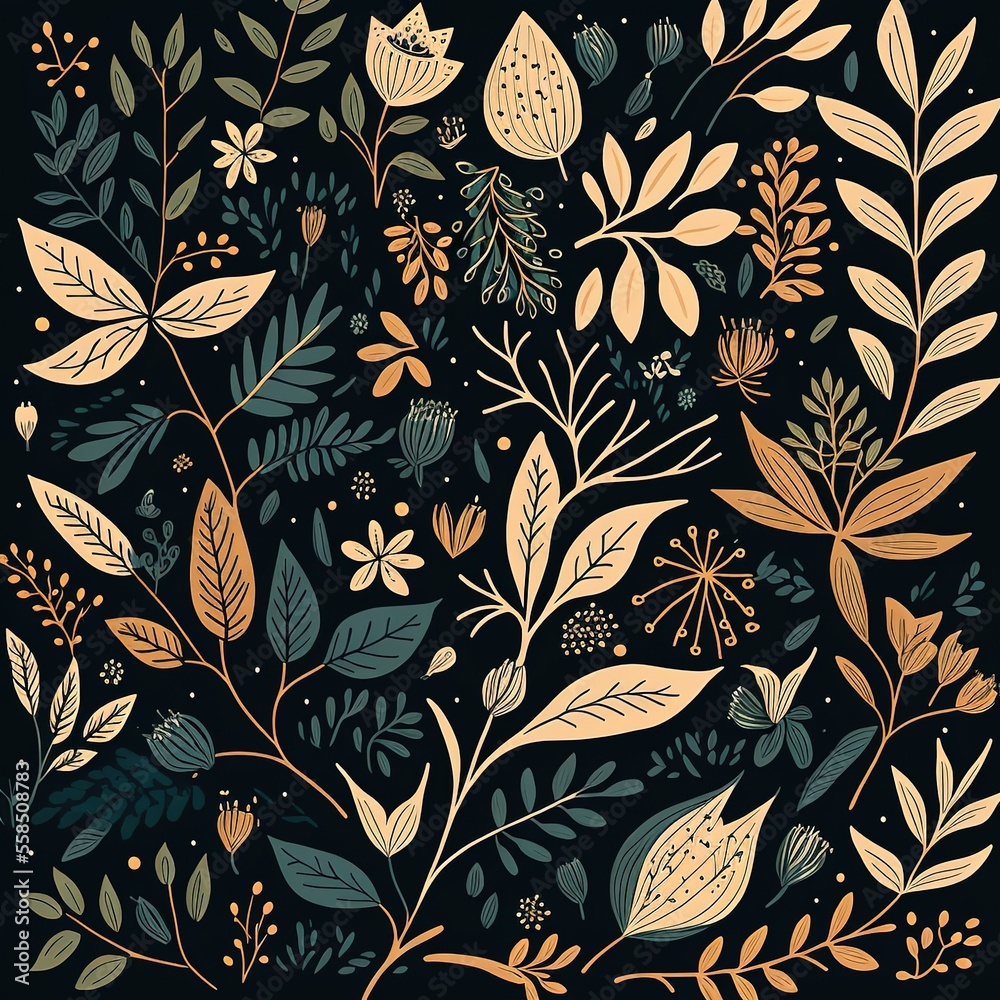 seamless floral pattern seamless floral pattern
