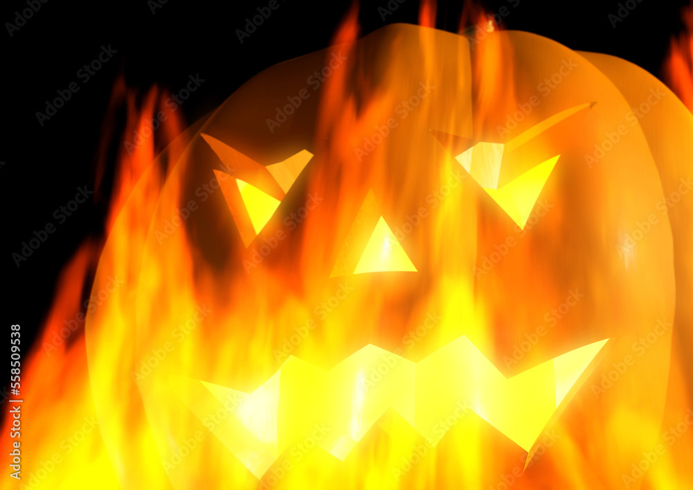 Fototapeta premium Smiling Pumpkin