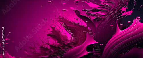 Abstract wallpaper with color of the year viva magenta