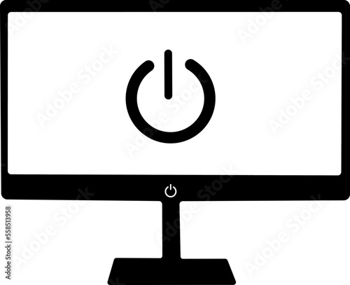 Screen on a transparent background