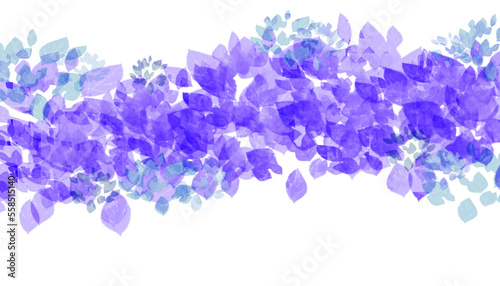 Abstract of digital foliage background
