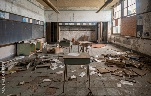 abandoned boys school