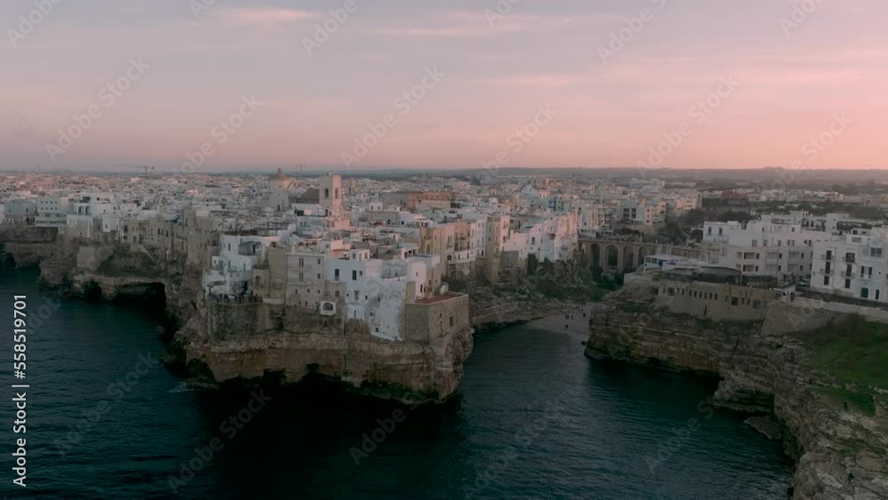 Polignano a Mare at Sunset Polignano a Mare at Sunset