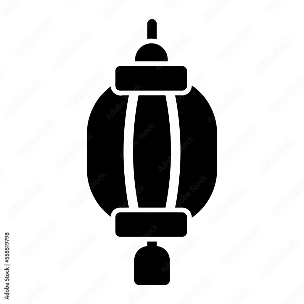 Fototapeta premium lentern icon