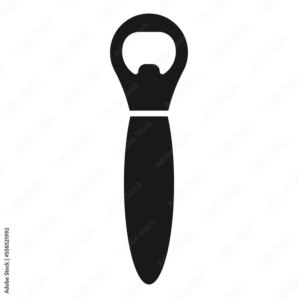 bottle opener icon vector bottle opener icon vector