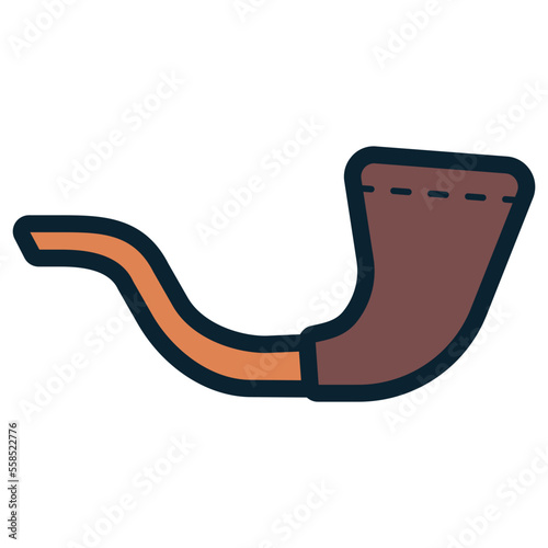 tobacco pipe icon