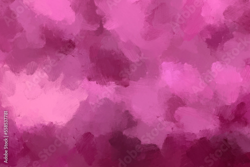 Colorful oil paint brush abstract background. Pink