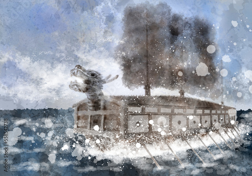 세계 최초의 돌격용 철갑전선 대한민국의 거북선
World's First Charge Iron Armored Front: South Korea's Turtle Ship