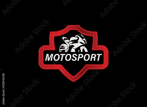Motorsport Logo Design Template. Vector Logo Designs