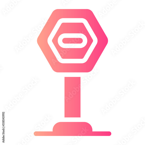 stop gradient icon