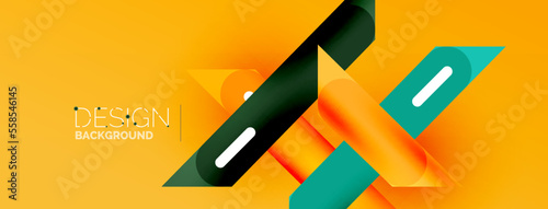 Background overlapping lines. Dynamic lines abstract wallpaper. Straight lines composition vector illustration for wallpaper banner background or landing page