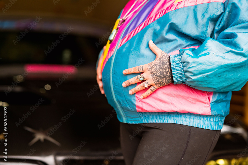 Obraz premium cool mom to be