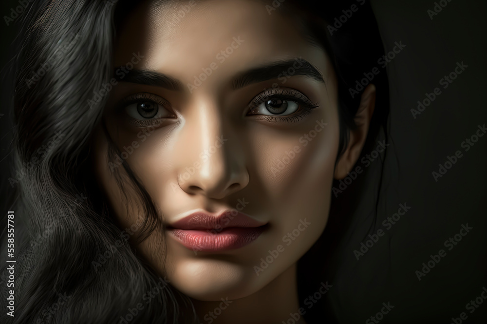 Portrait of a pretty pakistani girl Portrait of a pretty pakistani girl