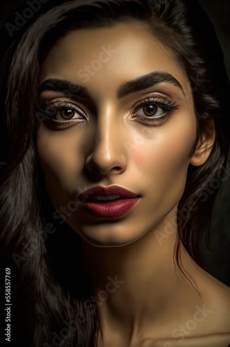 Portrait of a pretty pakistani girl