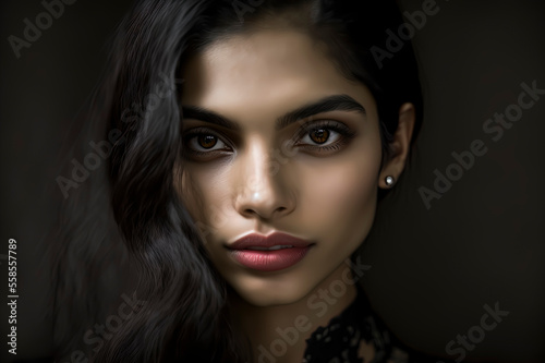 Portrait of a pretty pakistani girl