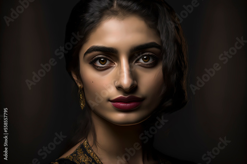 Portrait of a pretty pakistani girl