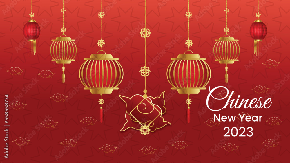 Flat design chinese new year background with hanging lanterns 28 Flat design chinese new year background with hanging lanterns 28
