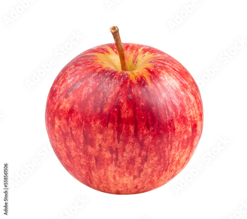 red apple on transparent png