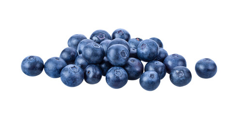 Fresh blueberry  isolated on transparent png