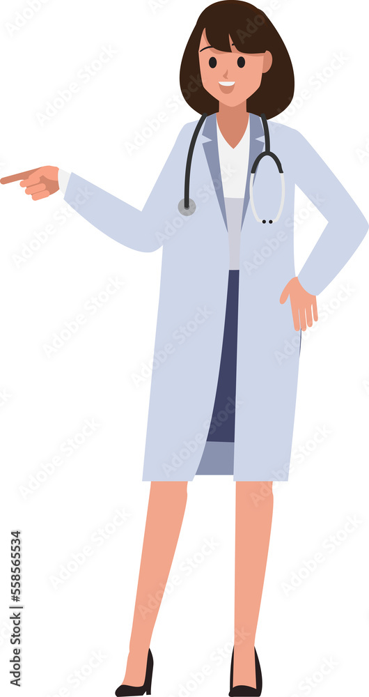 doctor woman ,Vector illustration cartoon character doctor woman ,Vector illustration cartoon character