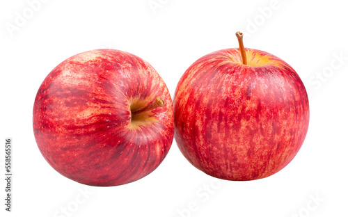 red apple isolated on transparent png