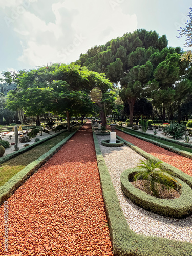 View of beautiful park with...