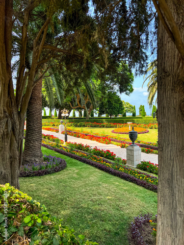 View of beautiful park with...