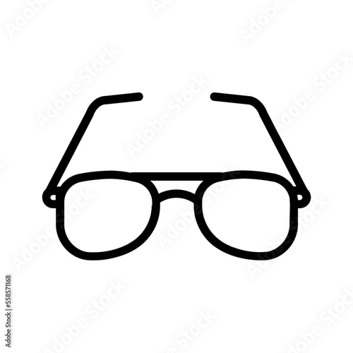 Black icon for Glasses