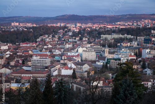 City, street, community, human settlement.