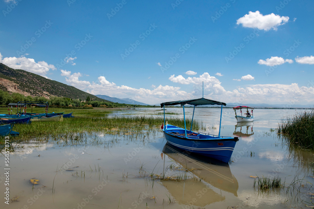 Civril Isikli Lake in Denizli Turkey.