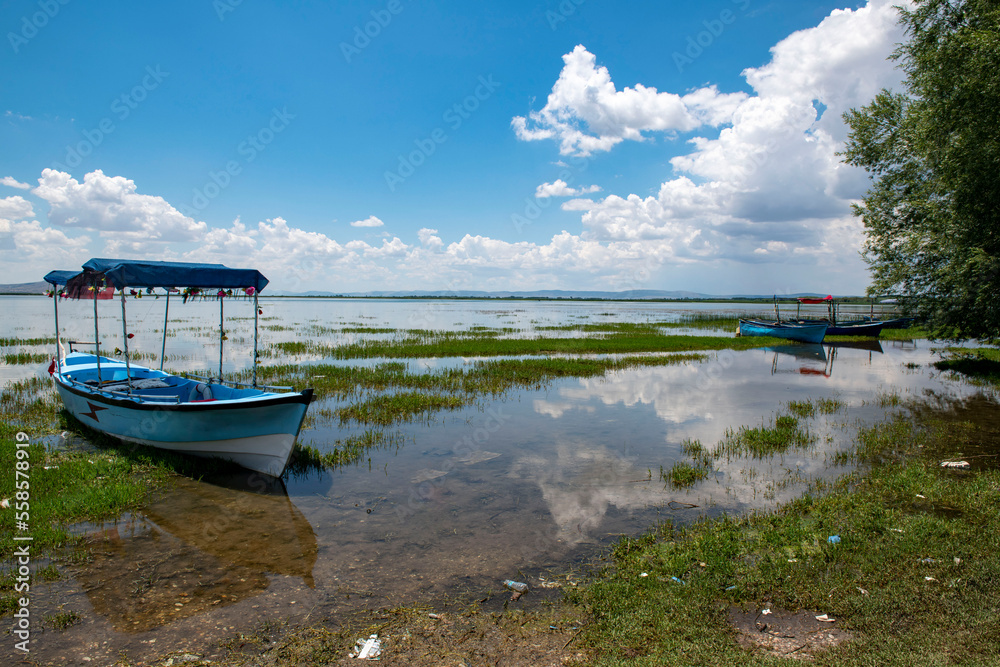 Civril Isikli Lake in Denizli Turkey.