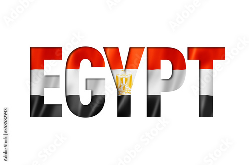 egyptian flag text font