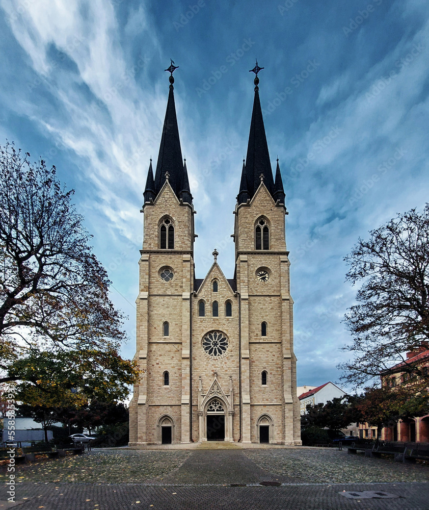 Ambrosiuskirche (Church of Saint Ambrose) in Magdeburg, Germany