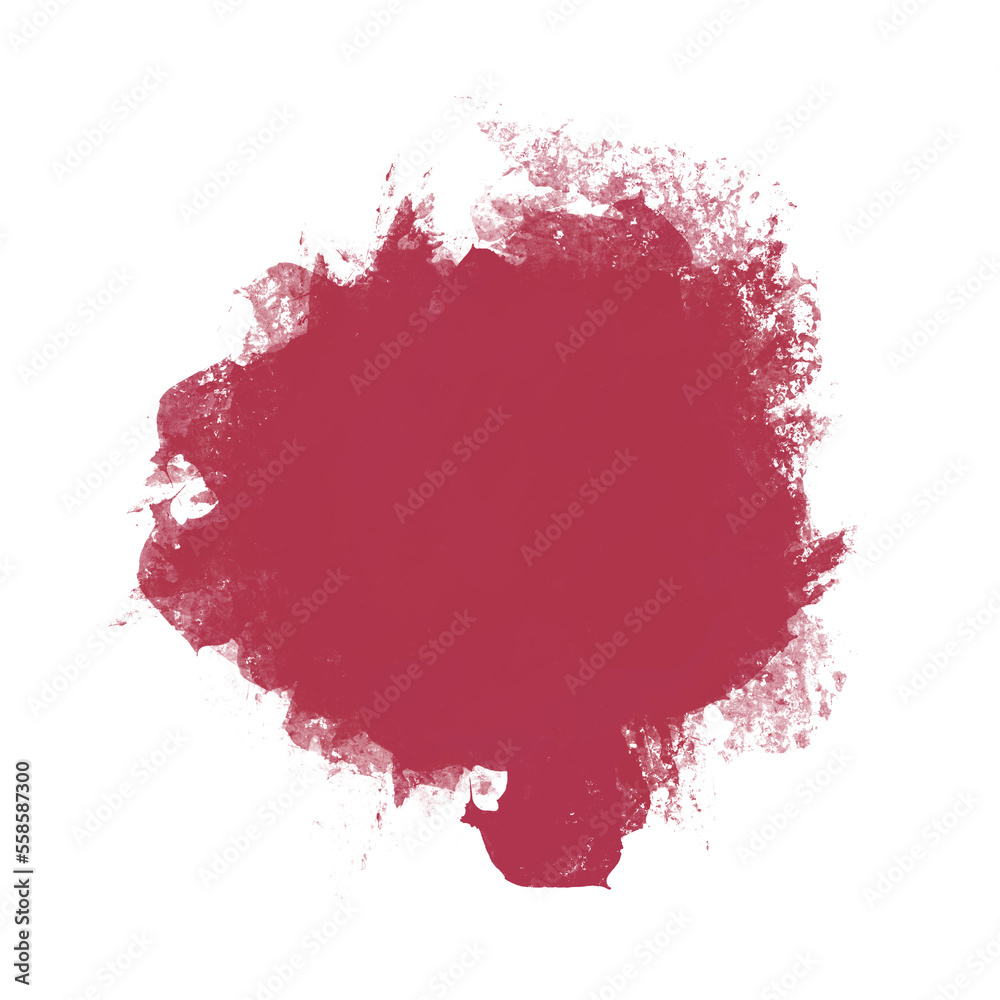 Abstract stains color viva magenta.Template paint,watercolor,brush.Abstract template,background red.Viva magenta trending color and template.Swipe of brush,creative template.