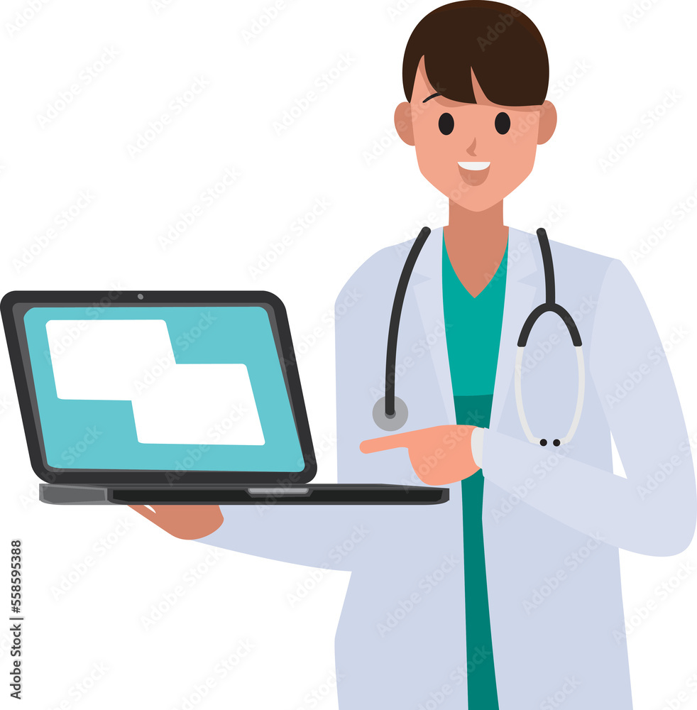Medical  and  doctor woman,png