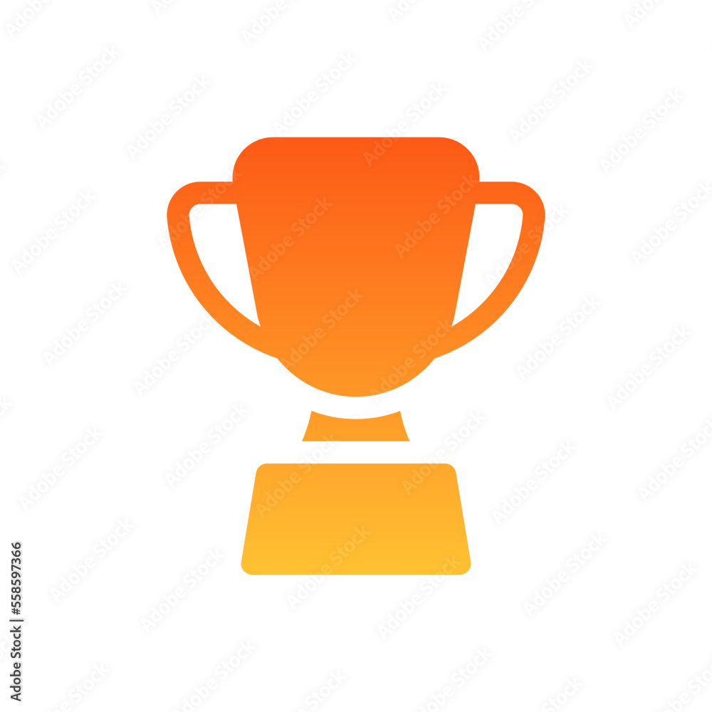 achievement flat gradient icon achievement flat gradient icon