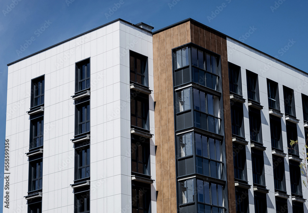 new apartment building. new apartment building.