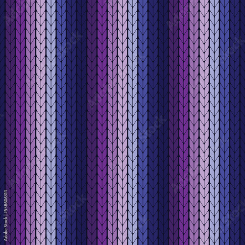 blue and purple knitted texture, Abstract knitted pattern, seamless pattern