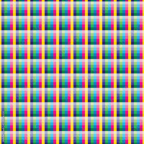 pantone symbols squares in seamless pattern, retro background