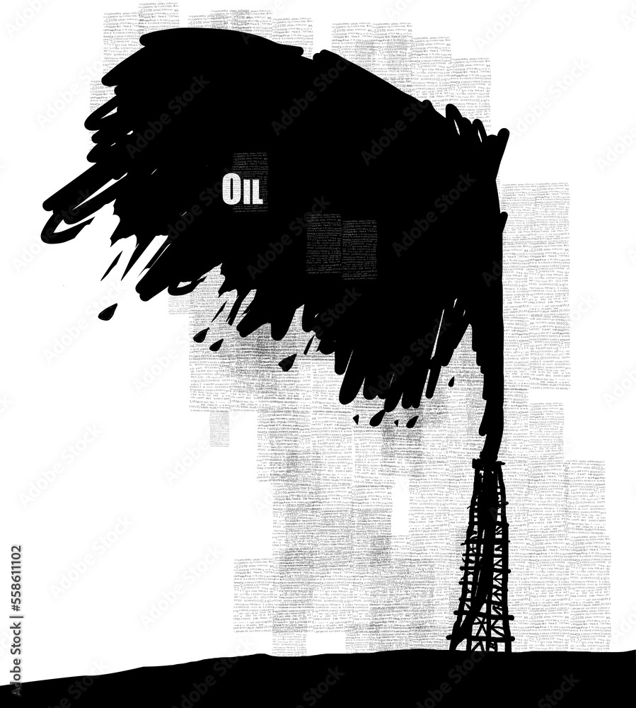 Obraz premium Oil production