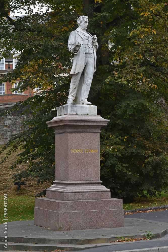 George Leeman statue in York