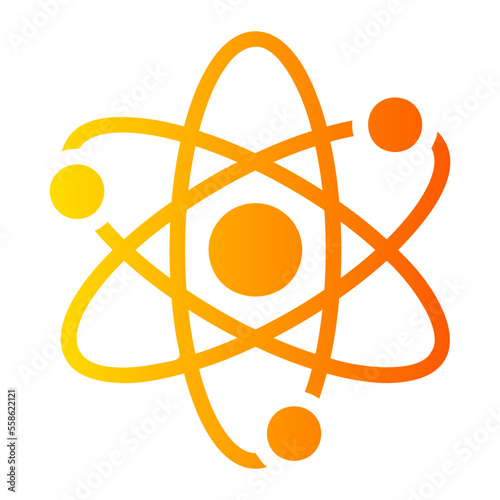atom gradient icon