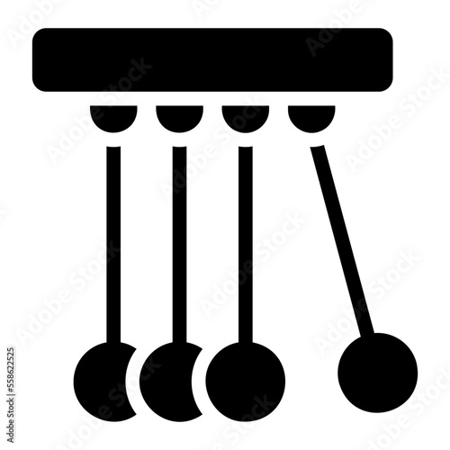 momentum glyph icon