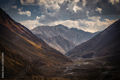 Mountain view of Babusar pass in Pakistan