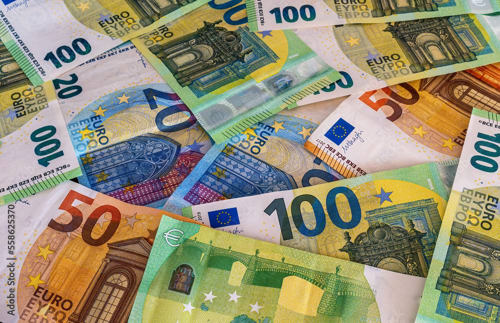 concept background of colorful euro cash banknotes close up , money backdrop for design concept background of colorful euro cash banknotes close up , money backdrop for design